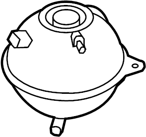 Expansion Tank 1K0-121-407-F - View 6