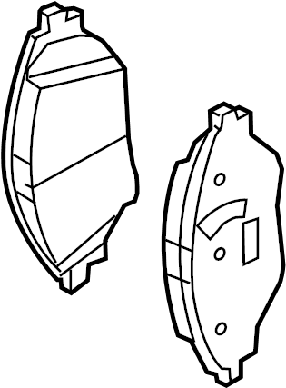 Brake Lining Front 5Q0-698-151-K - View 2