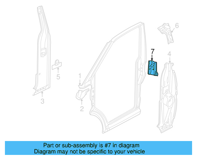 Reinforcement 701-809-611 - View 7
