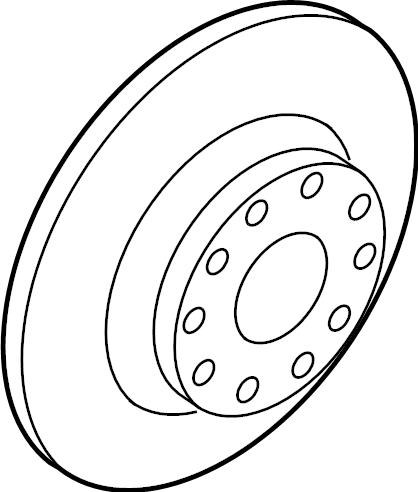 Rotor Front 3Q0-615-601-A - View 3