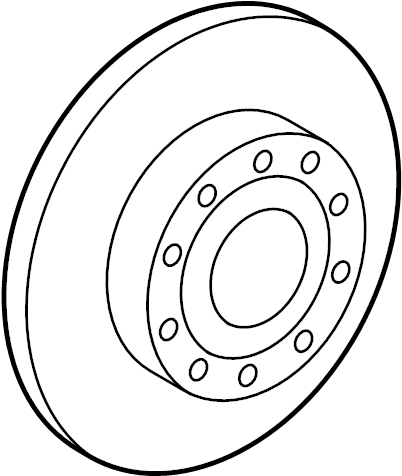 Rotor Front 3Q0-615-601-A - View 2