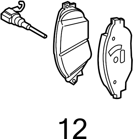 Wear Indicator 8V0-615-437 - View 10