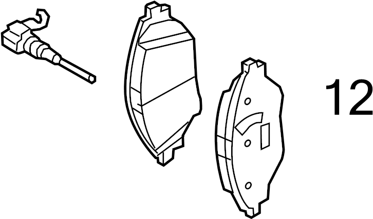 Wear Indicator 8V0-615-437 - View 11