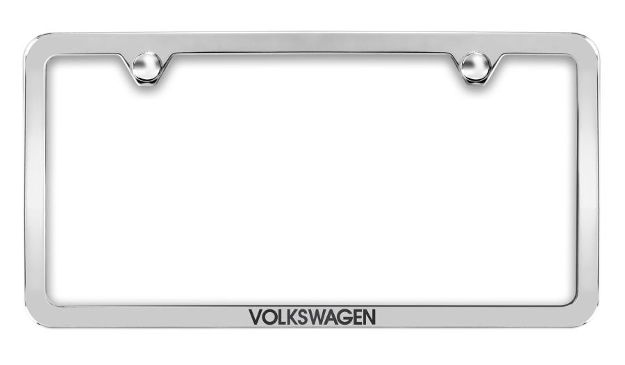License Plate Frame, Slim With Logo 000-071-801-AB-5R5