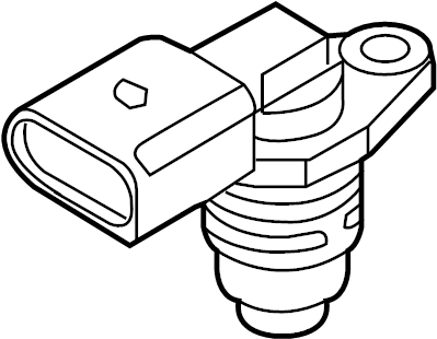 Crankshaft Position Sensor 07K-906-433-B - View 9