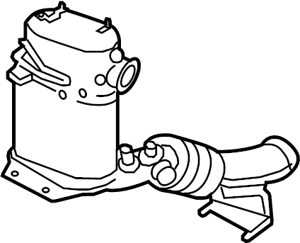 Converter & Pipe 1K0-254-708-GX - View 17