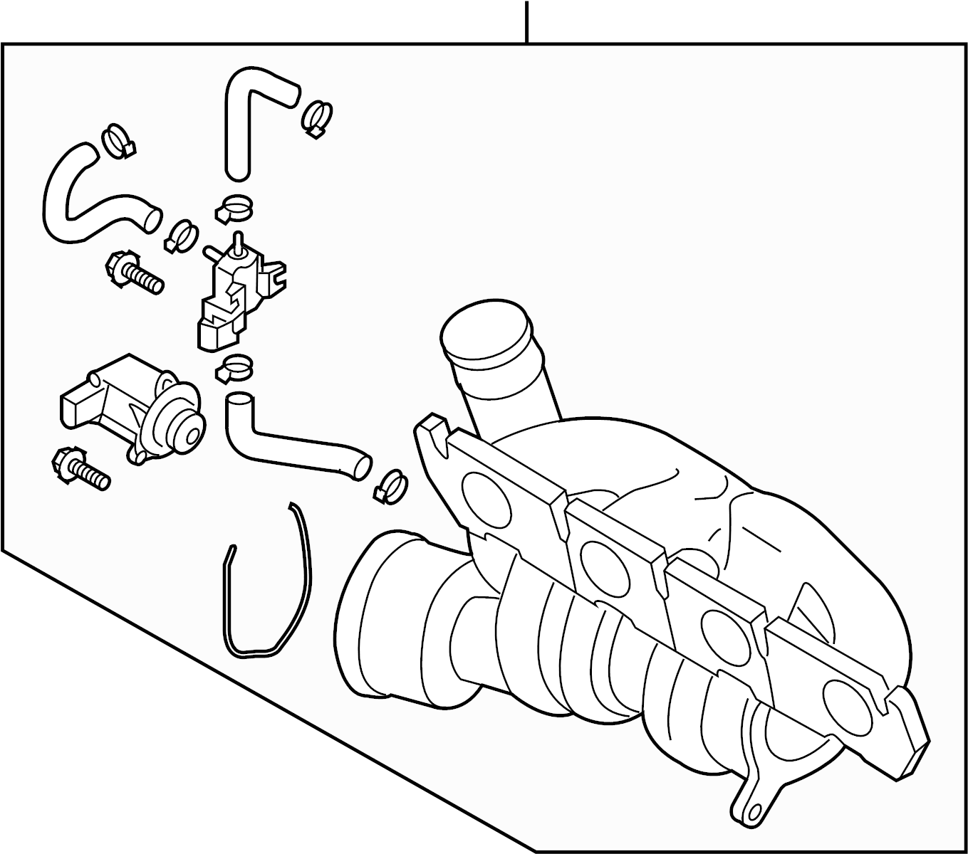 Exhaust Manifold 06J-145-722-BX - View 2