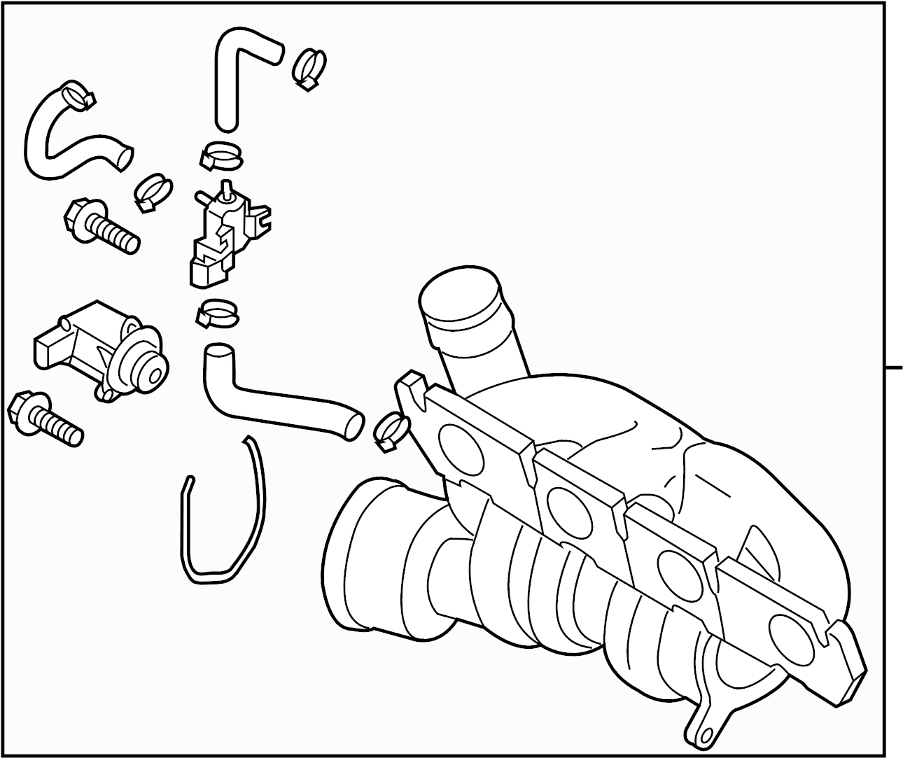 Exhaust Manifold 06J-145-722-BX - View 16
