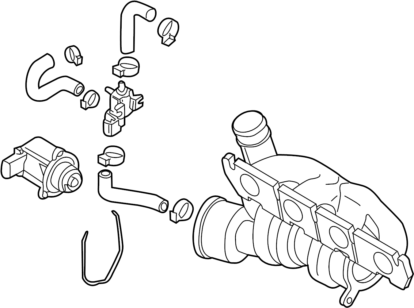 Exhaust Manifold 06J-145-722-BX - View 23