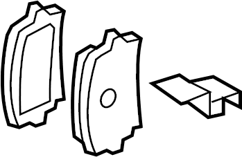 Brake Pads Rear 5C0-698-451-D