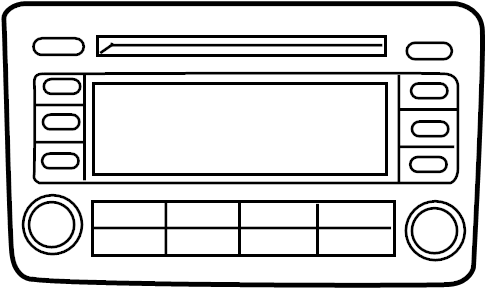 AM/FM CD 5C0-035-200-C