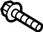 Disc Brake Caliper Anchor Plate Bolt WHT-010-085