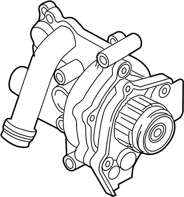Engine Water Pump 06H-121-026-ED - View 6