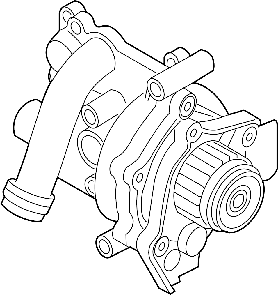 Engine Water Pump 06H-121-026-ED - View 8