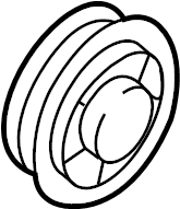 Rear Dr Speaker 561-035-453-A - View 20