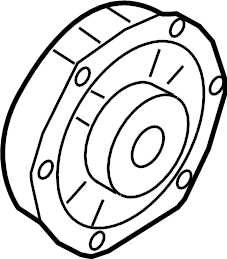 Rear Dr Speaker 561-035-453-A - View 18