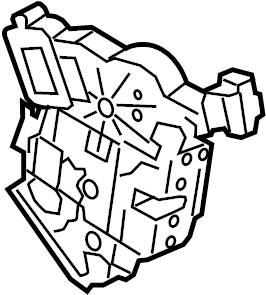 Door Lock Actuator Motor 5K1-837-015-J - View 6