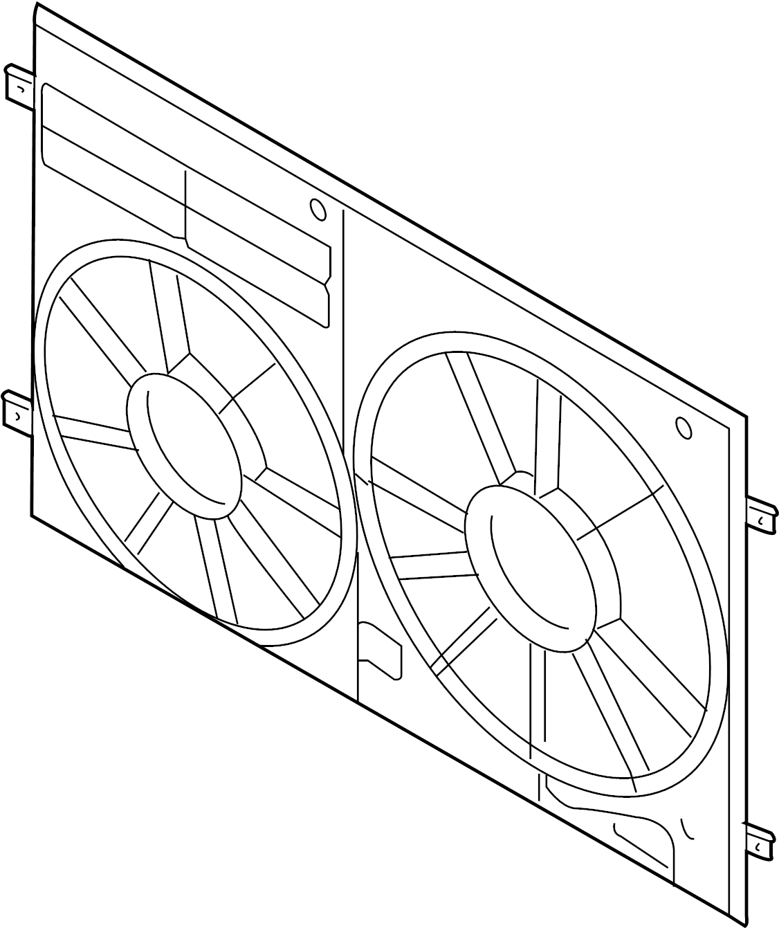 Shroud 1K0-121-205-AJ - View 5