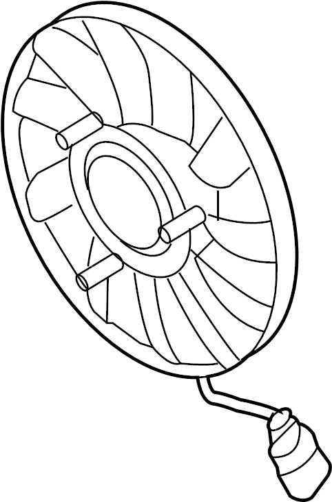 Shroud 1K0-121-205-AJ - View 3