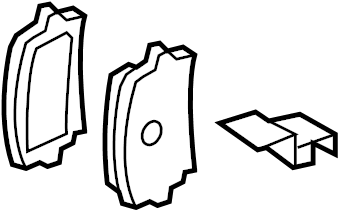 Brake Lining 5K0-698-451-D - View 6