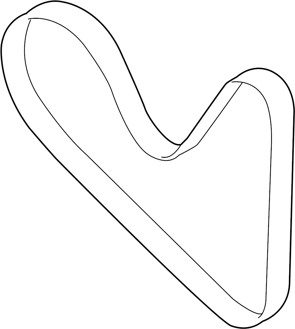 Serpentine Belt 022-145-933-AP - View 2