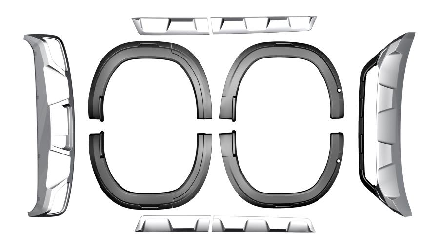 Body Styling Kit 3CN-071-329-DSP - View 4