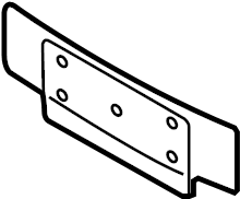 License Bracket 5NN-807-287-T-9B9