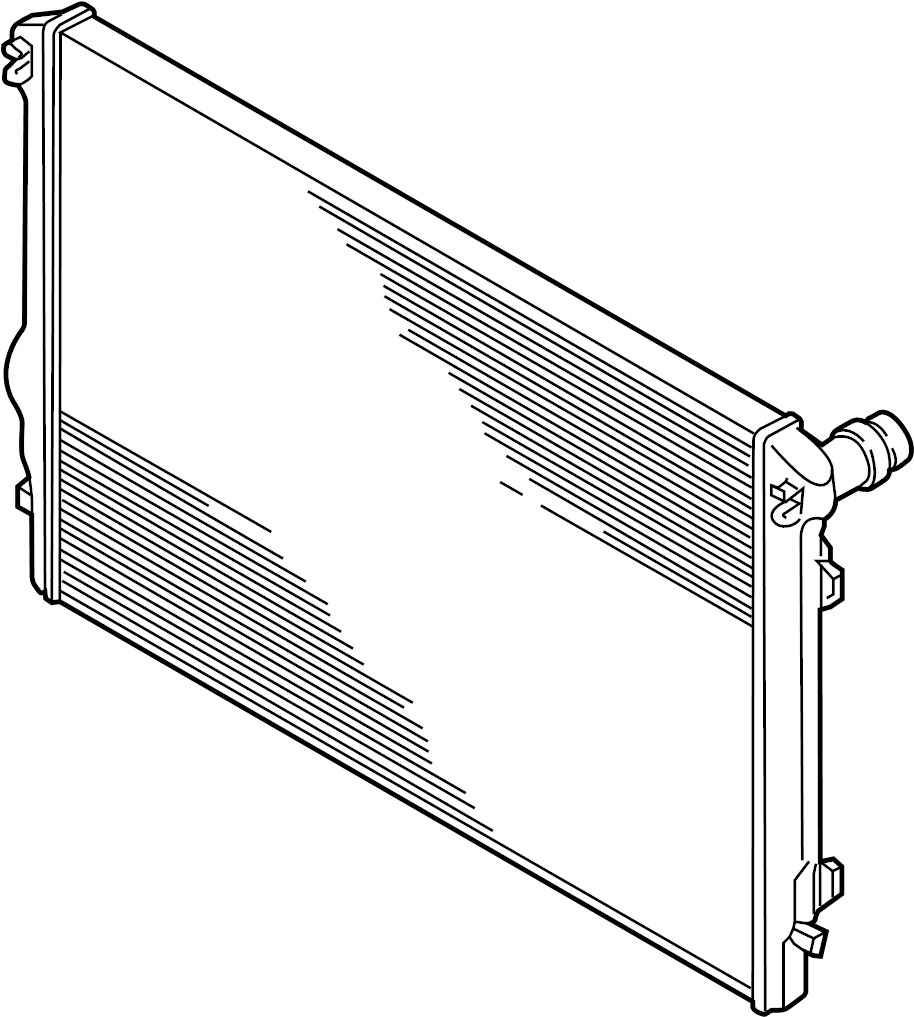 Radiator Assembly 5C0-121-251-K - View 2