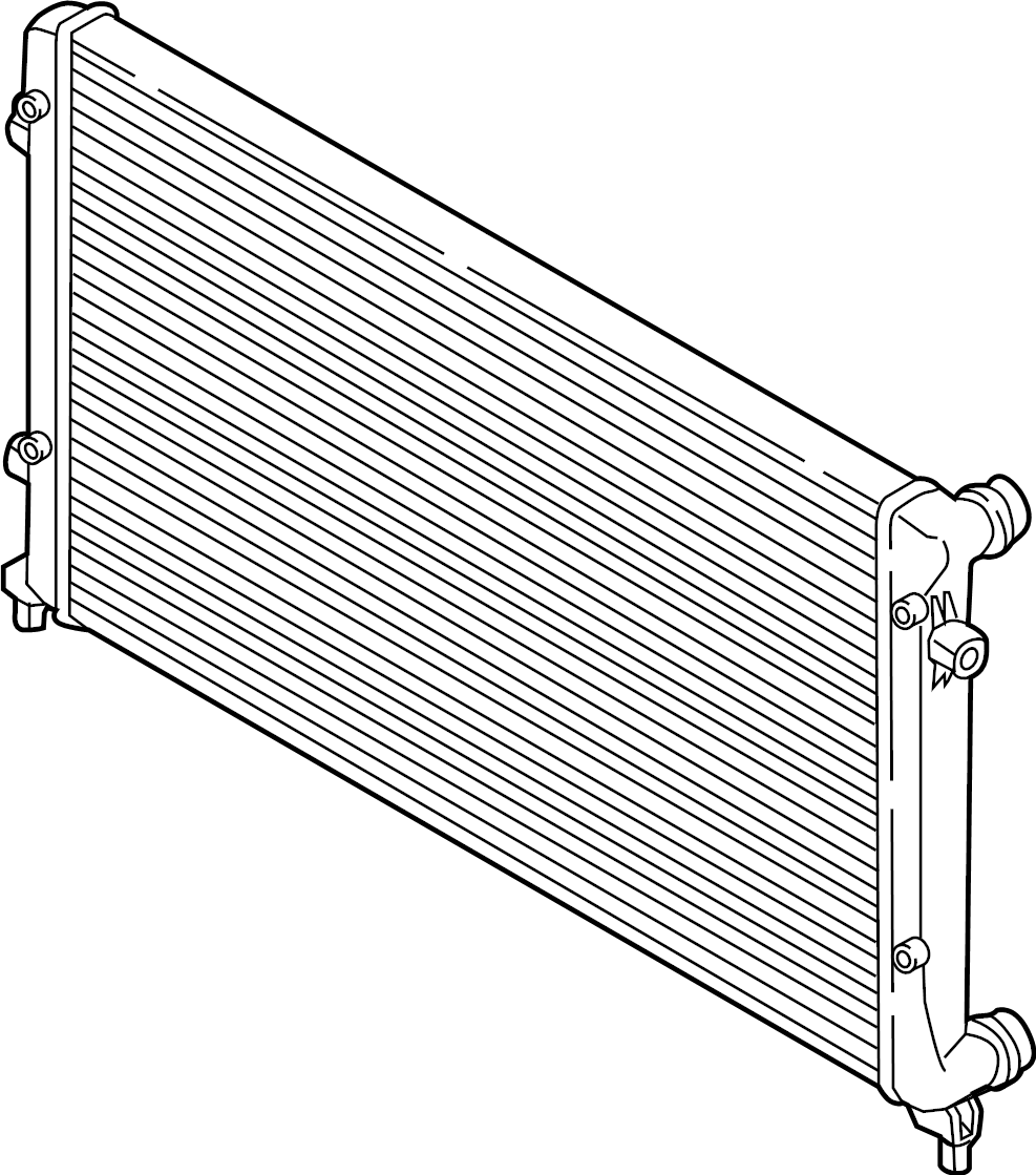 Radiator Assembly 5C0-121-251-K - View 3