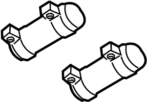 Muffler & Pipe Clamp 1K0-253-141-H - View 19