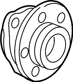 Hub & Bearing 8V0-498-625