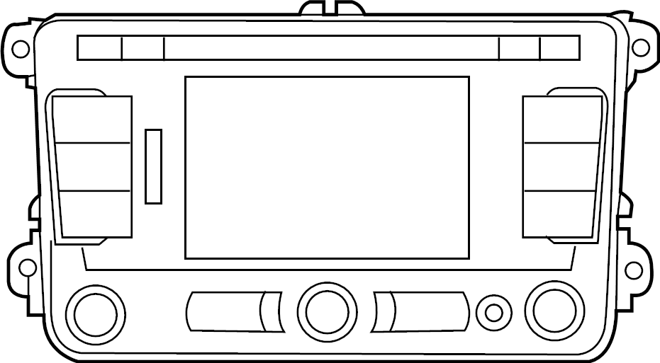 AM/FM CD 1K0-035-274-EX - View 13