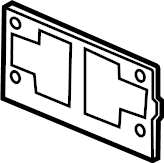 License Bracket 3CN-807-287-G-9B9