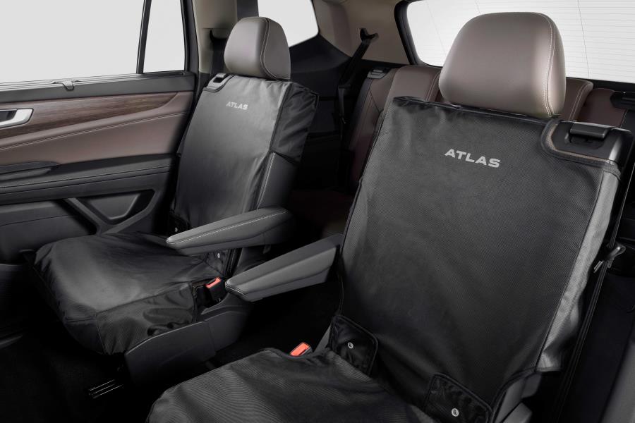 Rear Seat Cover With Atlas Logo (For Captain 3CN-061-678-A-041 - View 2