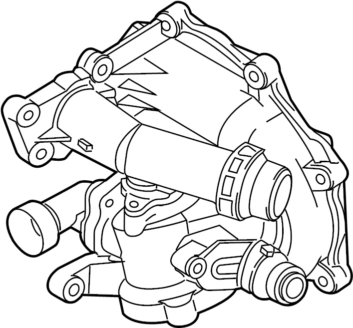 Thermostat Unit Bolt 06K-121-111-P - View 10