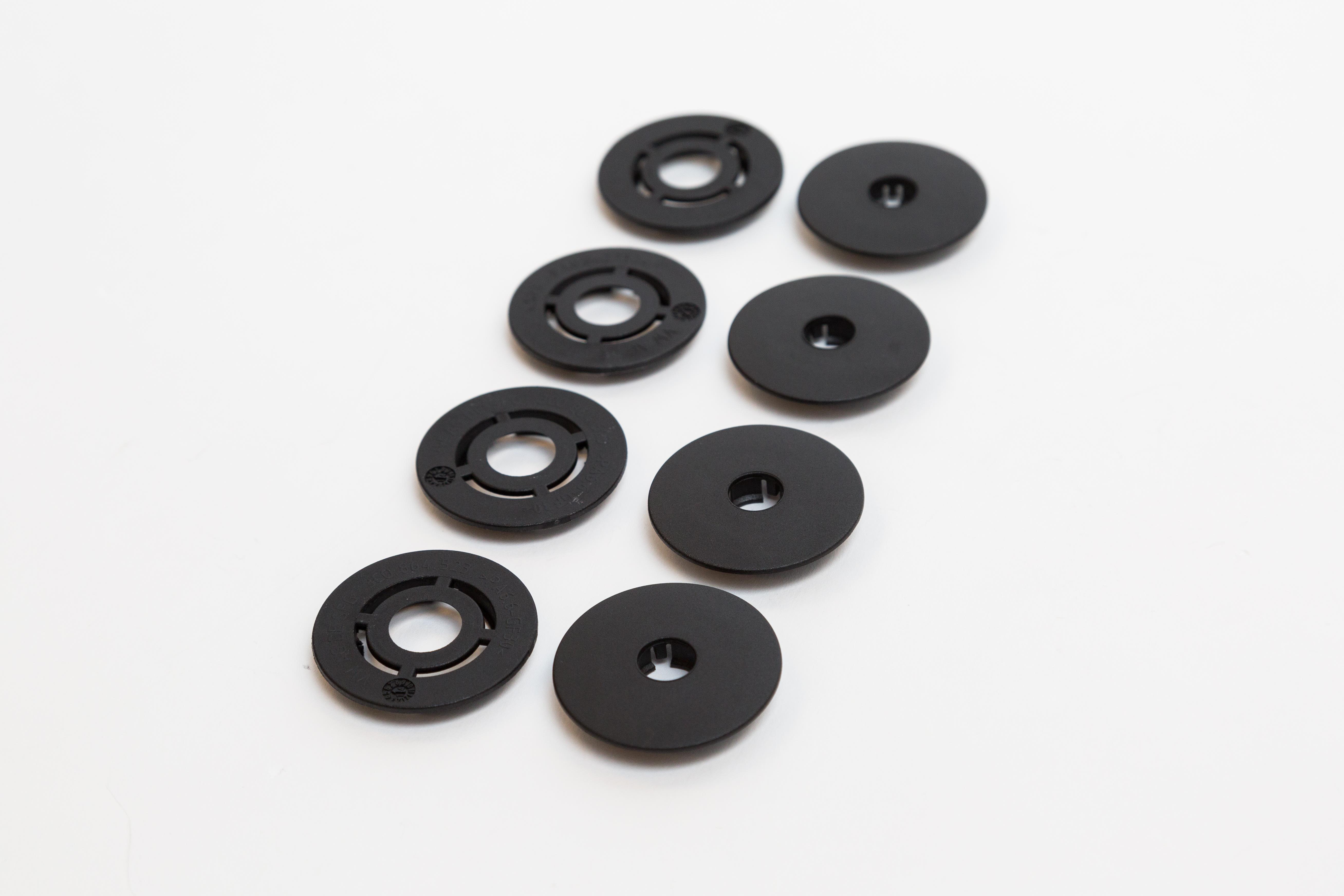 Floor Mat Clips (Round) 3C0-061-795-9B9 - View 4
