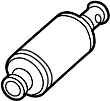 Catalytic Converter 1K0-254-402-AX - View 2
