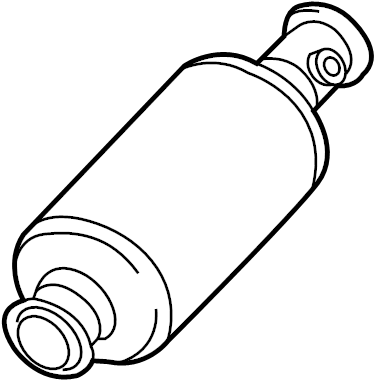 Catalytic Converter 1K0-254-402-AX - View 3