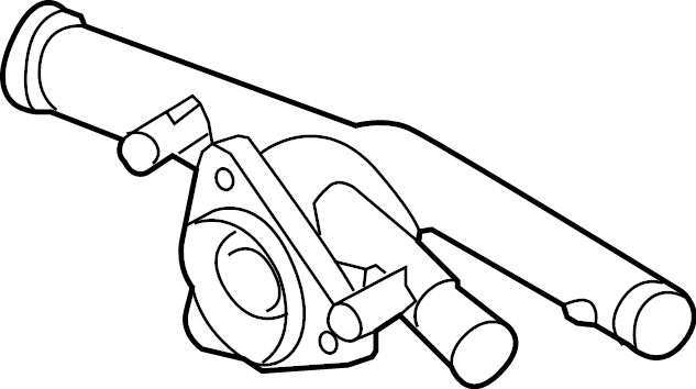 Thermostat Housing 03H-121-117-B - View 3