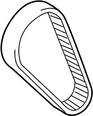 Engine Timing Belt 06H-121-605-E - View 3