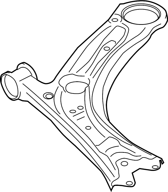 Lower Control Arm 561-407-151-C - View 2