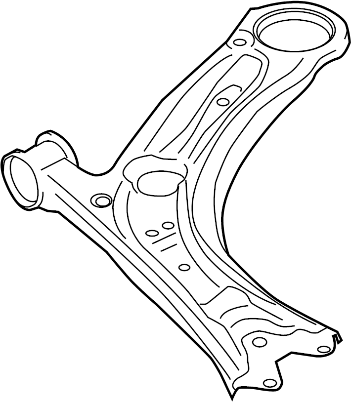 Lower Control Arm 561-407-151-C - View 3