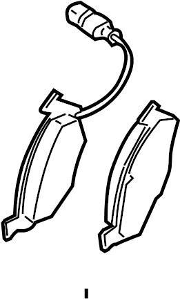 Brake Lining Front 3C0-698-151-K - View 14