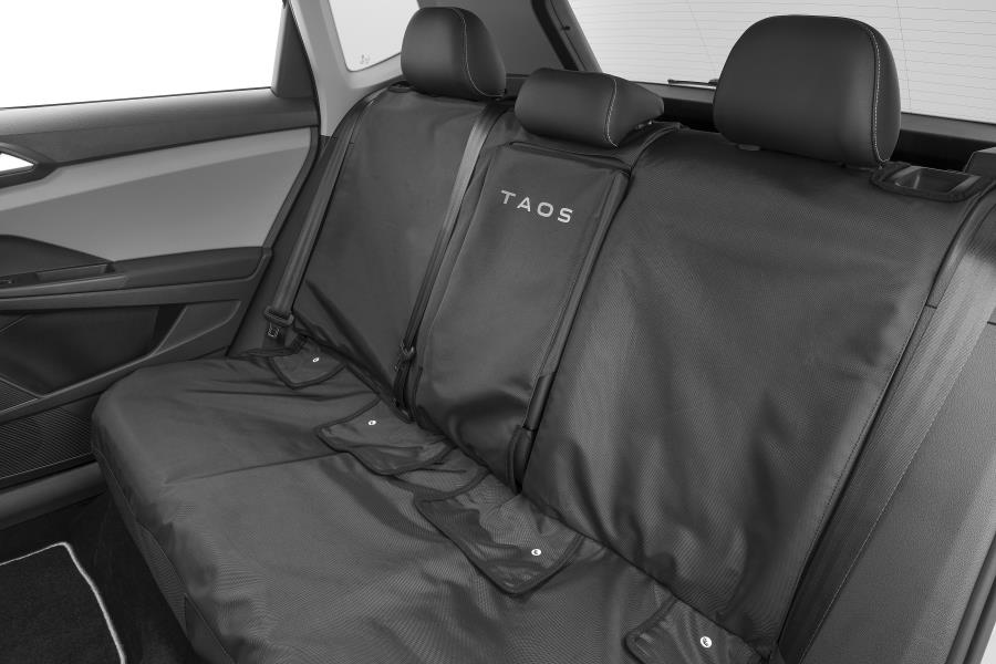 Rear Seat Cover With Taos Logo 2GJ-061-678-041 - View 2