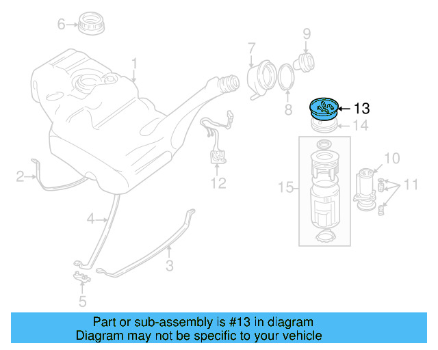 Union Nut 8N0-201-375-A - View 11