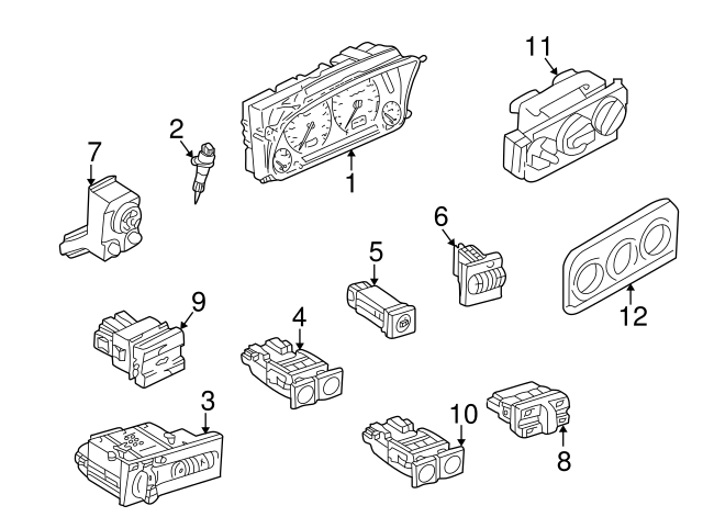 Switch 1E0-959-543-01C