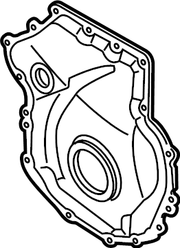 Engine Timing Cover 06K-109-210-AJ - View 11