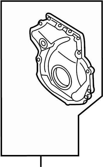 Engine Timing Cover 06K-109-210-AJ - View 6