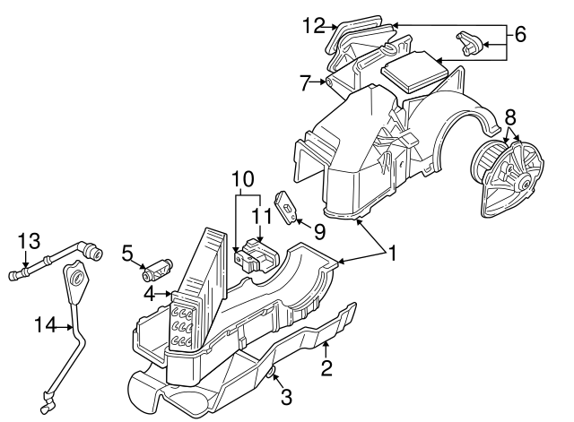 HVAC Blower Motor Resistor 867-959-131