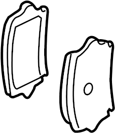 Brake Pads Rear 7N0-698-451-A - View 3